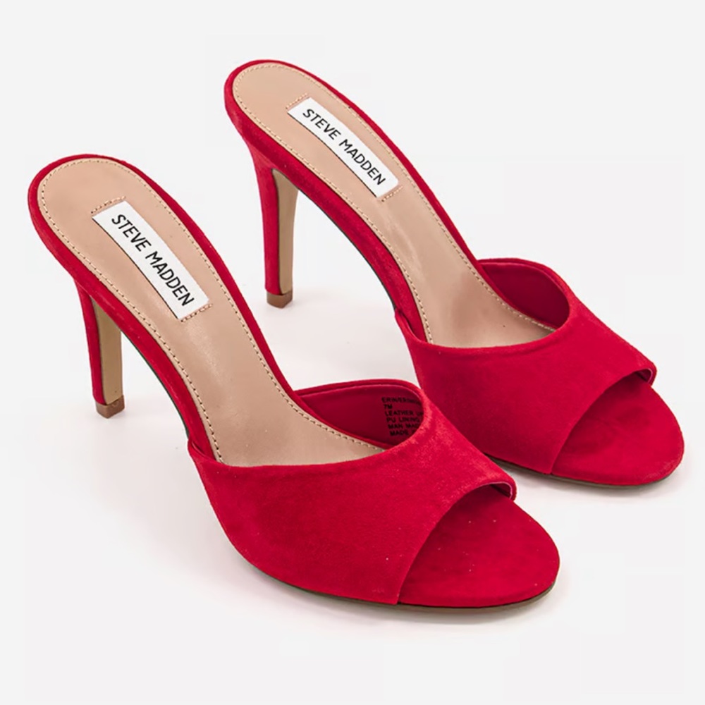 Red Steve Madden Heel